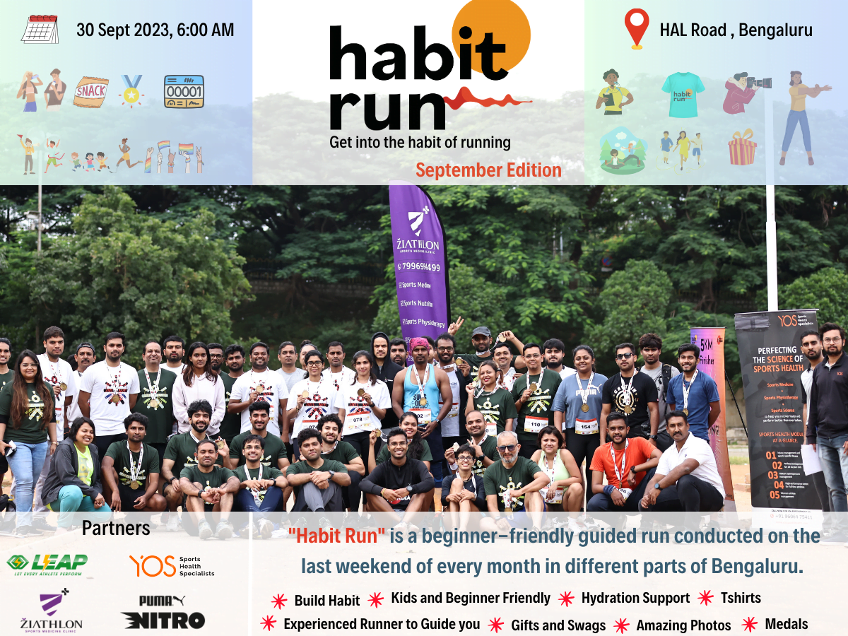 Habit Run September Edition