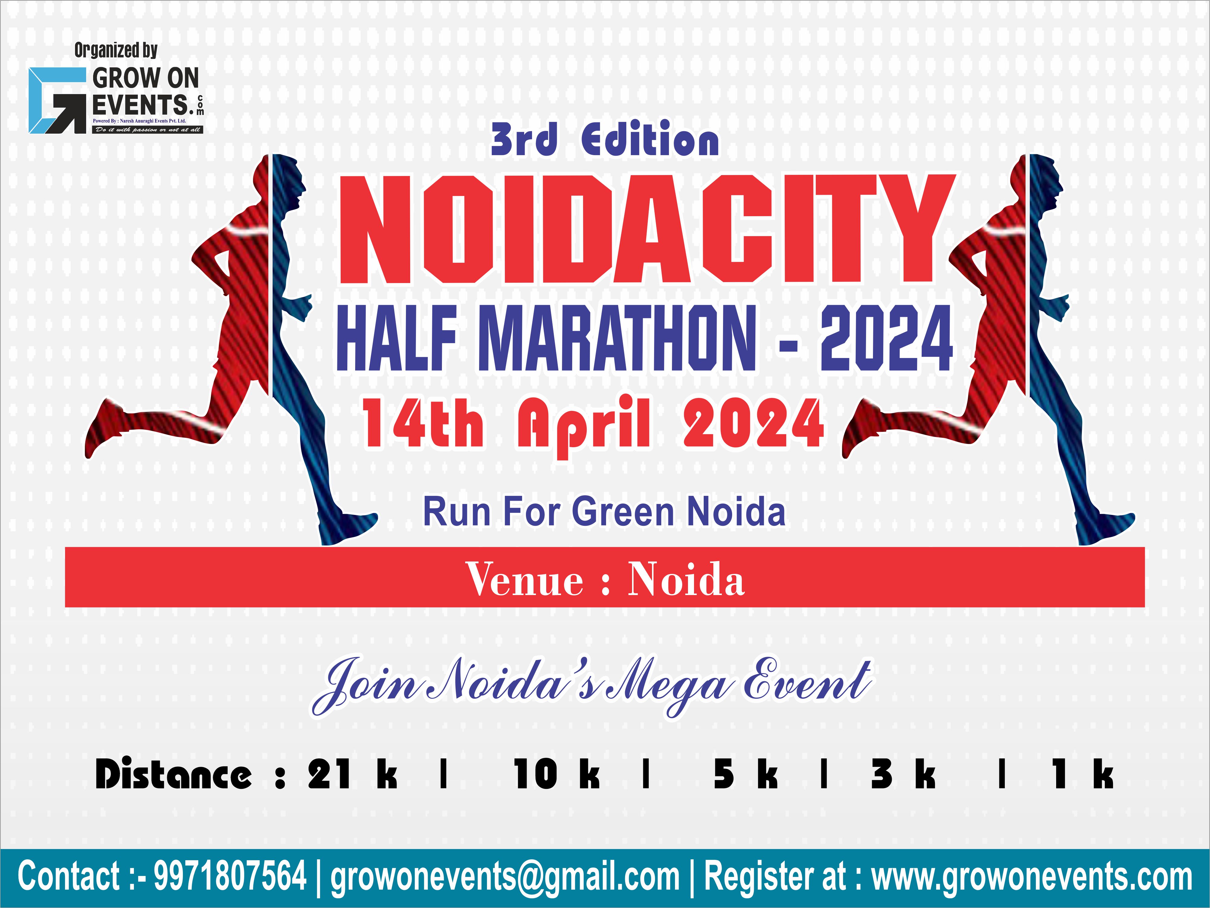 Noida City Half Marathon - 2024 (3rd Edition)