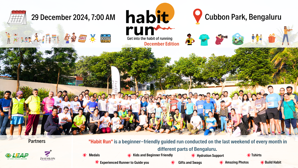 Habit Run December - Anniversary Edition