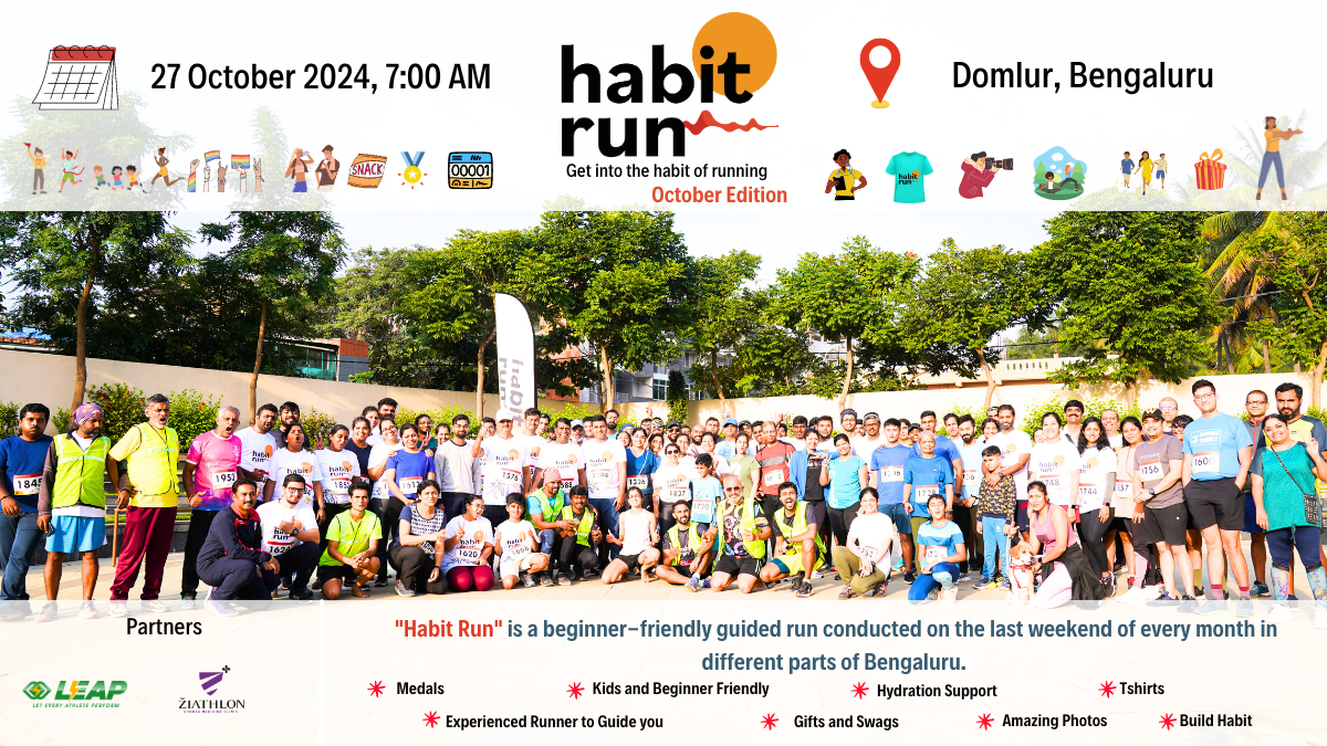 Habit Run October Edition