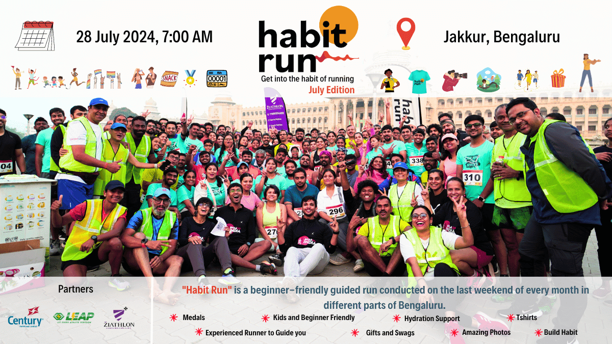 Habit Run July Edition